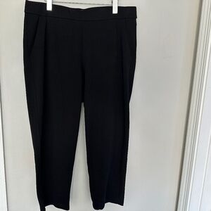 NWOT  Eileen Fisher Black Dress Pants Office